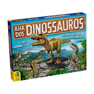Jogo Ilha Dos Dinossauros + 5 Anos Grow 04274