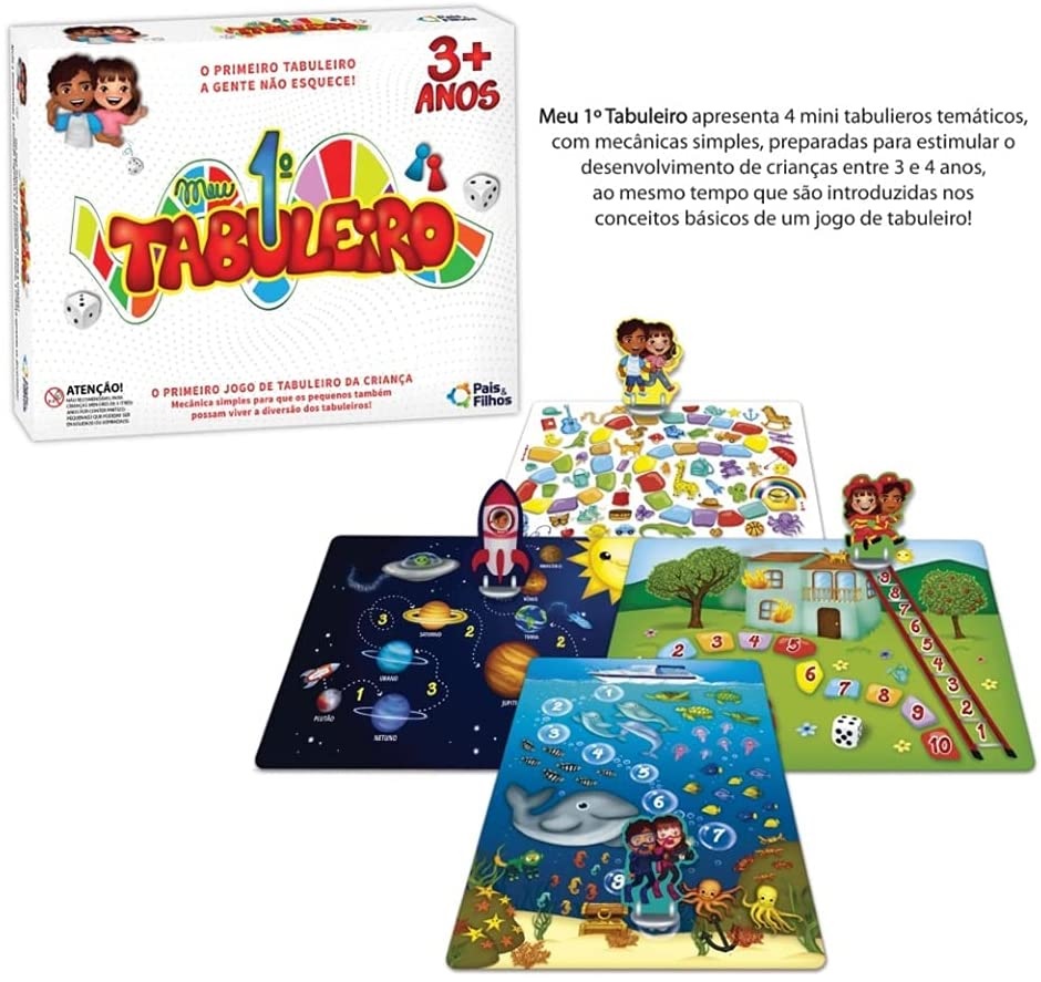 9 jogos de tabuleiro para presentear no Dia das Crianças