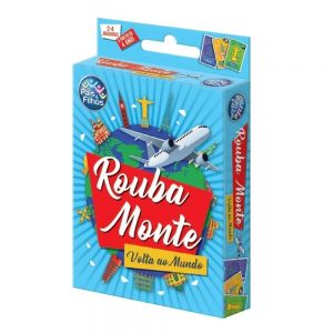 Jogo Rouba Monte 55 Cartas Volta Ao Mundo - Pais & Filhos 7533