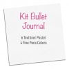 Kit Bullet Journal Faber Castell 10 Peças KIT/MT46