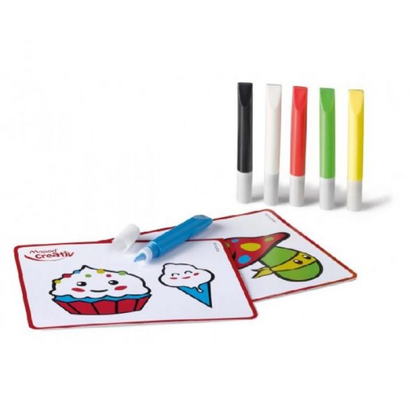 Kit Creativ Board Mini Box Stickers Gel Maped 907012
