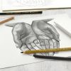 KIT DESENHO FABER CASTELL CHARCOAL SKETCH 07 PECAS 114002