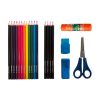 KIT ESCOLAR LAPIS DE COR LEOLEO 20PECAS 4203