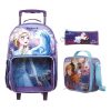 Kit Mochila Carrinho Com Lancheira + Estojo Frozen 2 Dermiwil 37502