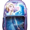 Kit Mochila Carrinho Com Lancheira + Estojo Frozen 2 Dermiwil 37502