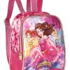 Kit Mochila Carrinho + Estojo + Lancheira Clio Style Princesas Mágicas PR3527K