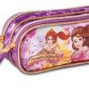 Kit Mochila Carrinho + Estojo + Lancheira Clio Style Princesas Mágicas PR3527K