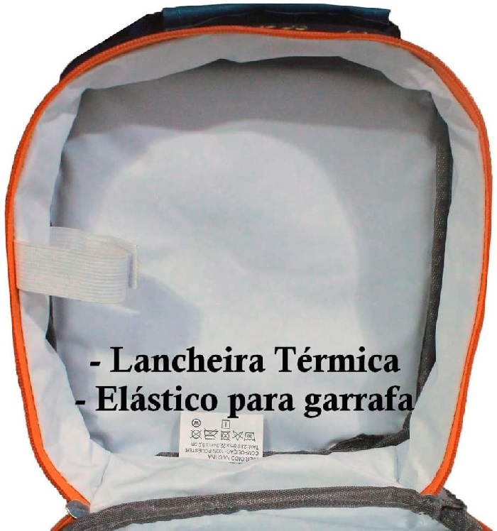 Lancheira Infantil Yins Kids Robo/Foguete 3D Sortidos YS42078LA