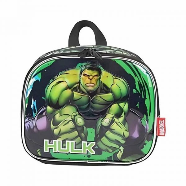 Lancheira Luxcel Hulk Holográfico LA38103AG