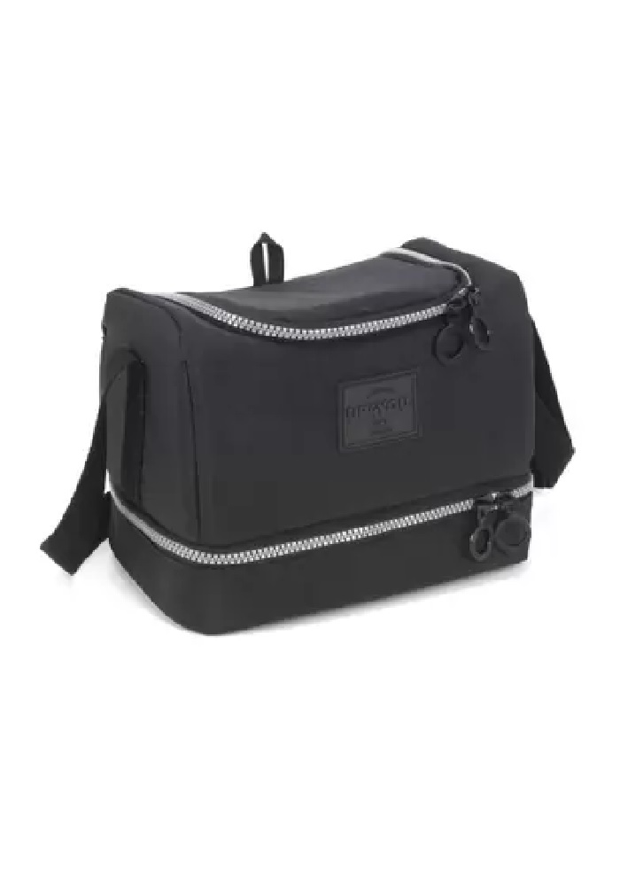 Lancheira Luxcel UP4YOU Crinkle Preto LA51682UPPT