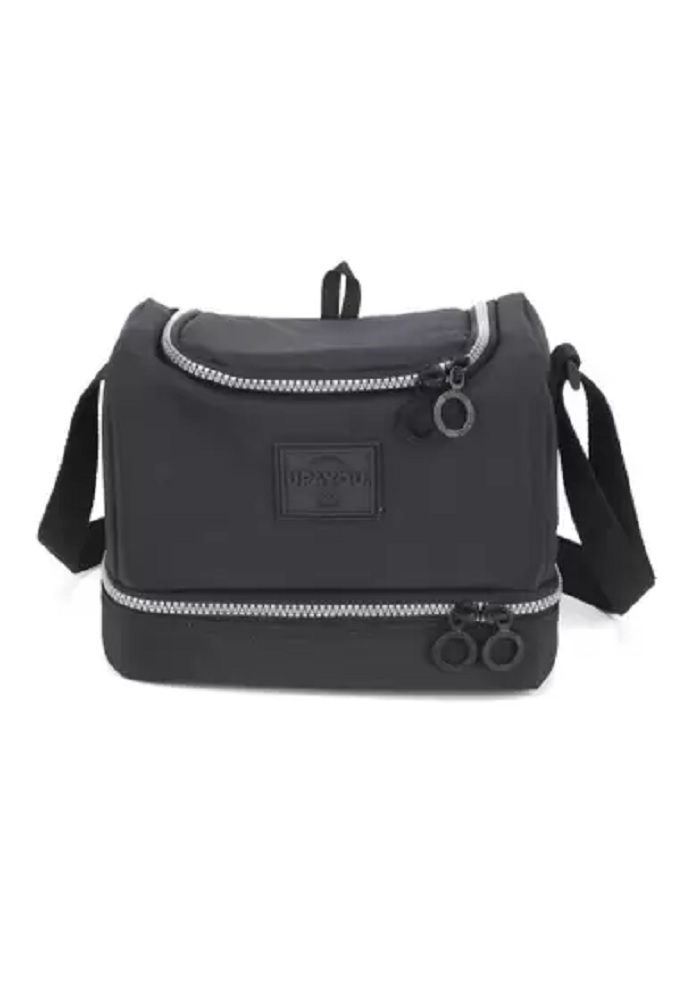 Lancheira Luxcel UP4YOU Crinkle Preto LA51682UPPT