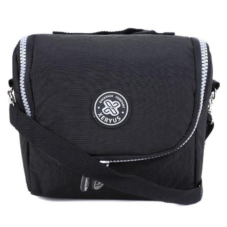 Lancheira Xeryus Infantil Trendy Crinkle Preto 10202