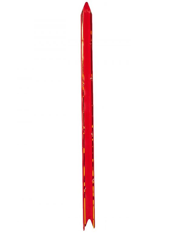 Laço Pronto Gala Pequeno 18mm Vermelho Com Fio De Ouro Avulso 47621
