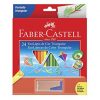 LAPIS DE COR FABER CASTELL 24 CORES TRIANGULAR + 1 APONTADOR DEPOSITO 120524+1APT