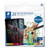 LAPIS DE COR STAEDTLER 24 CORES SUPER SOFT DESIGN JOURNEY 149CC24