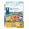 LAPIS DE COR STAEDTLER AQUARELAVEL 36 CORES NORIS CLUB 14410ND36