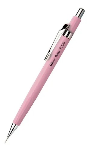 Lapiseira Pentel 0.5mm Rosa P205 Legítima P205PNP