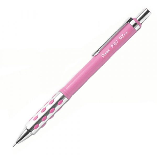 LAPISEIRA PENTEL 0.7 P360 SOFT GRIP ROSA P367P