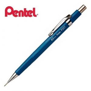Lapiseira Pentel 0.7mm Azul P207 Legítima P207CPB