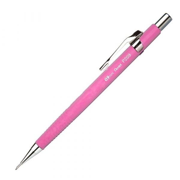 Lapiseira Pentel 0.9mm Rosa Vivo P209 Legítima P209PNPB