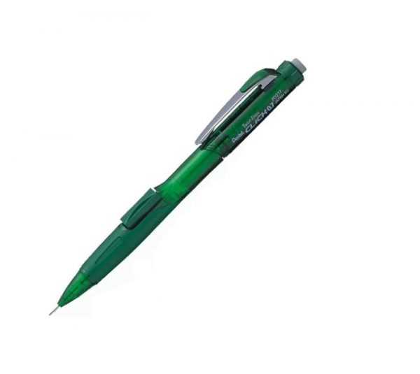 Lapiseira Pentel Twist Erase 0.7mm Cristal Verde Click PD277TD