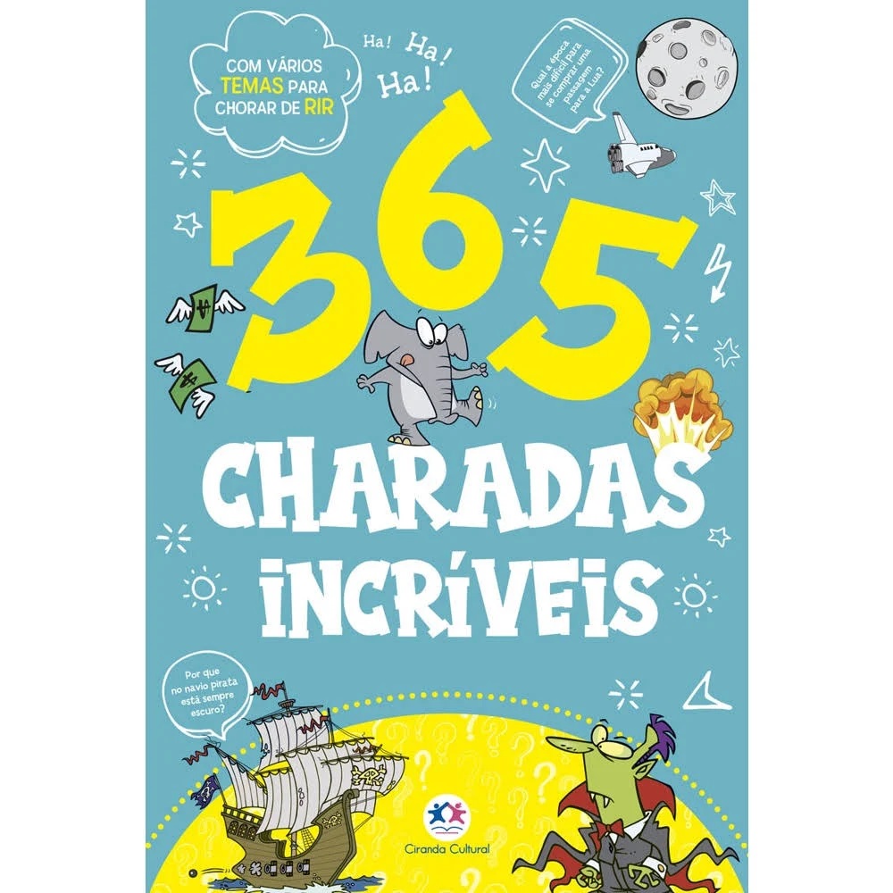 Livro - 365 Incríveis Piadas e Charadas - Livros de Literatura Infantil -  Magazine Luiza