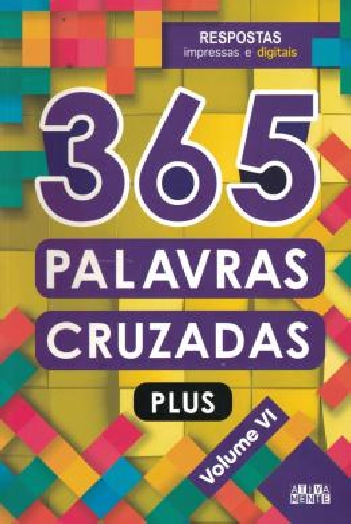 Livro 365 Palavras Cruzadas Plus Volume Vi Ciranda Cultural Papelaria Criativa 3061