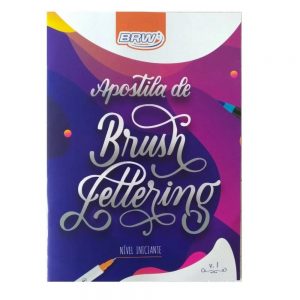 Livro Apostila Brush Lettering BRW APL001