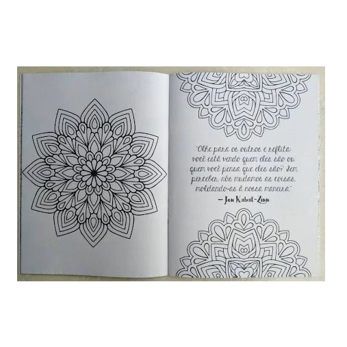 Desenho de Mandala para a concentração para Colorir - Colorir.com