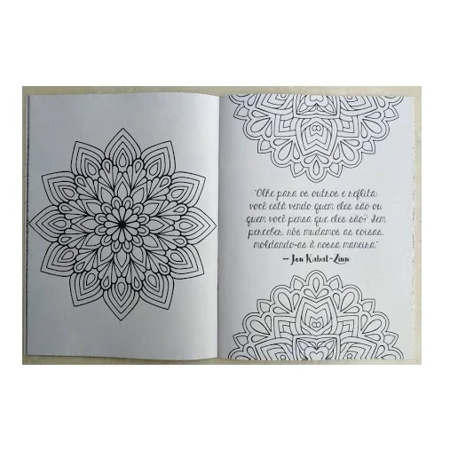 Colorir, Relaxar e Apreciar - Mandalas - Lalalume