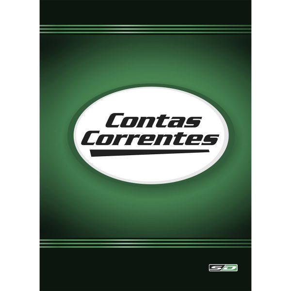 Livro Conta Corrente 1/4 50fls São Domingos 5092 C/10 Unidades