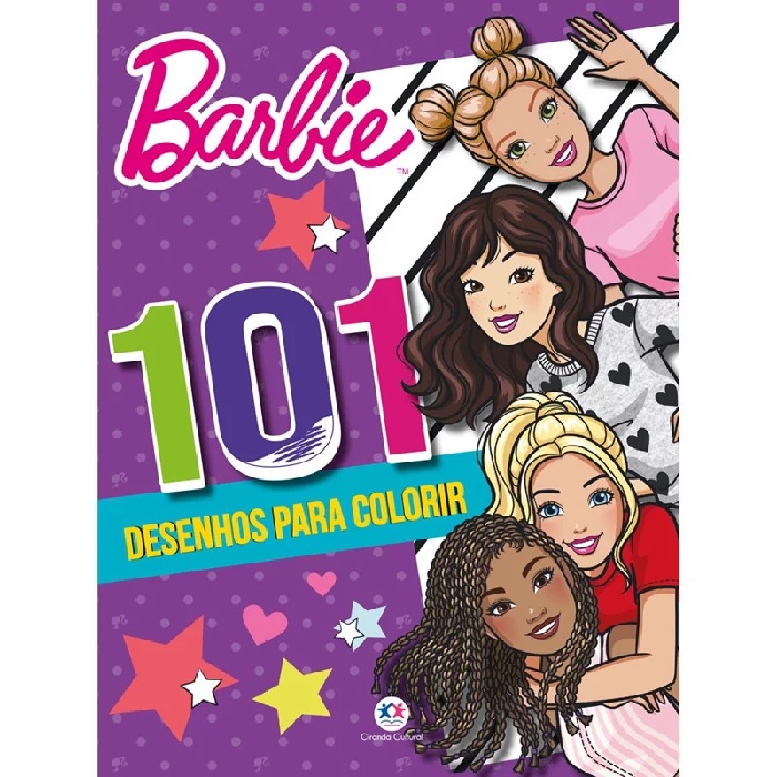 Livro Infantil 101 Barbie com Desenhos de Pintar Colorir Ciranda Cultural -  Livros de Literatura Infantil - Magazine Luiza
