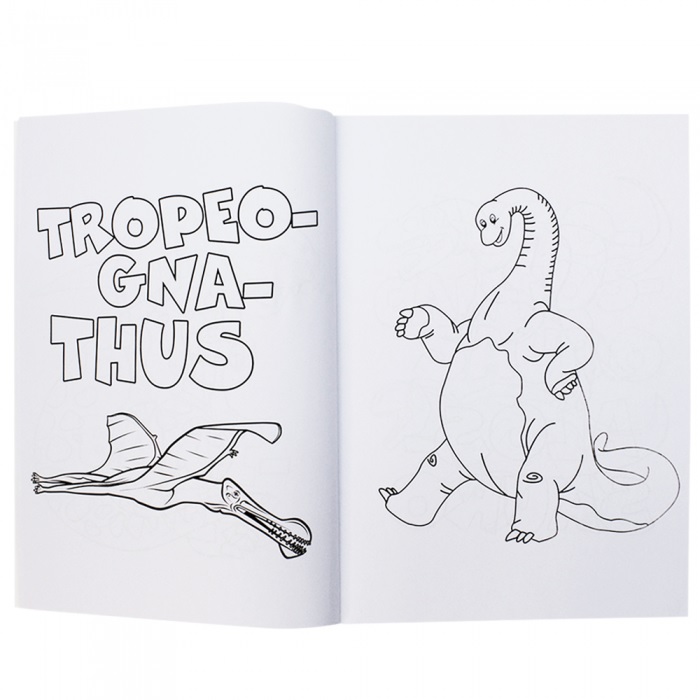 Dinossauro - Desenhos para Colorir - Brinquedos de Papel