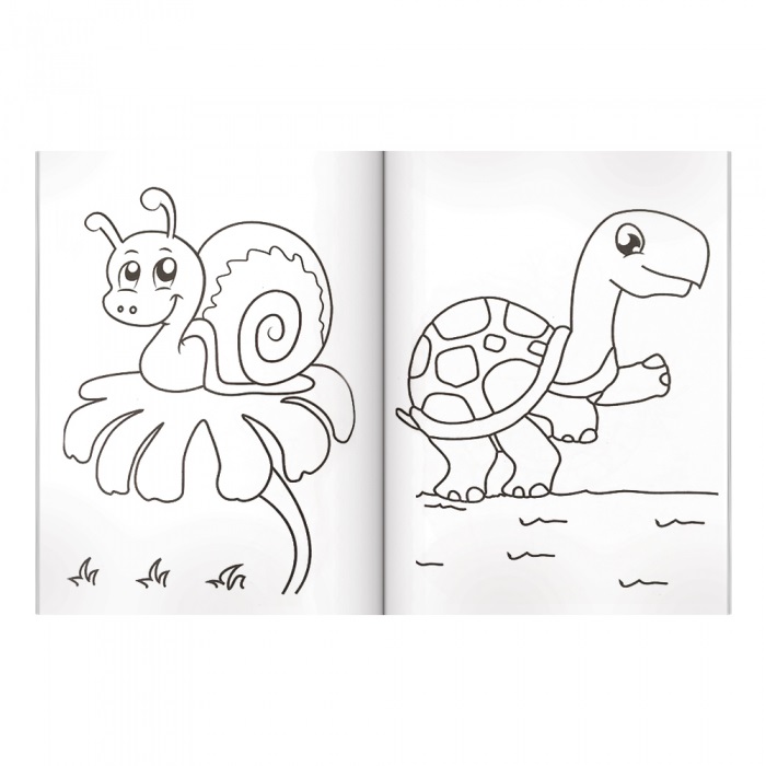 Livro Para Colorir Das Crianças S Com Animais Dos Desenhos