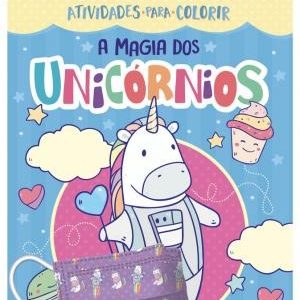 Livro Infantil A Mágia Dos Unicórnios Lendo E Colorindo Com Máscara Ciranda Cultural