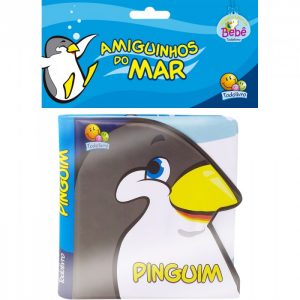 Livro Infantil Amiguinhos do mar II: Pinguim Todo Livro 1110870