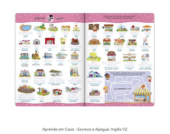 Livro - Aprenda em Casa Inglês: Esportes, Alimentação e Vestuário - Livros  de Literatura Infantil - Magazine Luiza