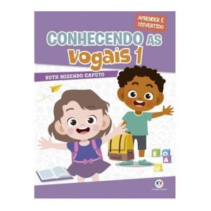 Livro Infantil Atividades Conhecendo as vogais 1 Ciranda Cultural