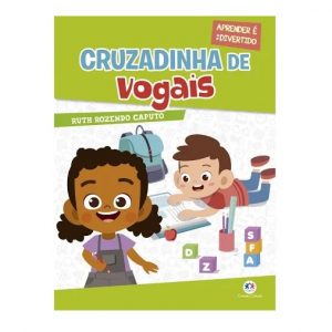 Livro Infantil Atividades Cruzadinha de Vogais Ciranda Cultural