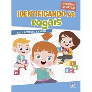 Livro Infantil Atividades Identificando as Vogais Ciranda Cultural