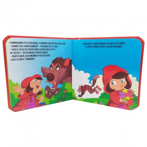 Livro Infantil Aventuras Clássicas: Chapeuzinho Vermelho Todo Livro 1145614