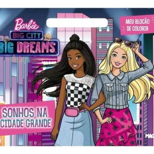 Livro Infantil Barbie Sonhos Na Cidade Grande Meu Blocão De Colorir Ciranda Cultural