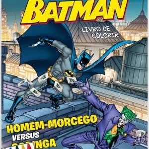 Livro Infantil Batman Lendo E Colorindo Ciranda Cultural