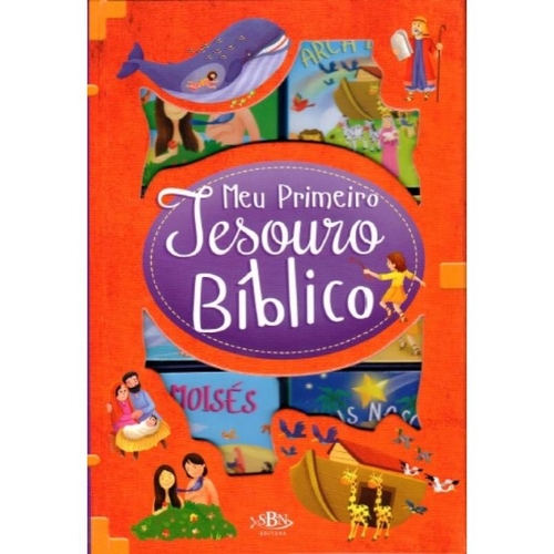 LIVRO INFANTIL BOX MEU PRIMEIRO TESOURO BIBLICO 06UND SBN EDITORA