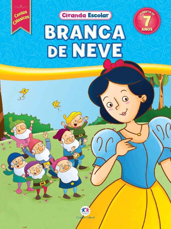 Livro Infantil Ciranda Escolar Branca De Neve Ciranda Cultural