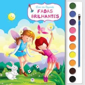 Livro Infantil Com Aquarela Fadas Brilhantes Ciranda Cultural