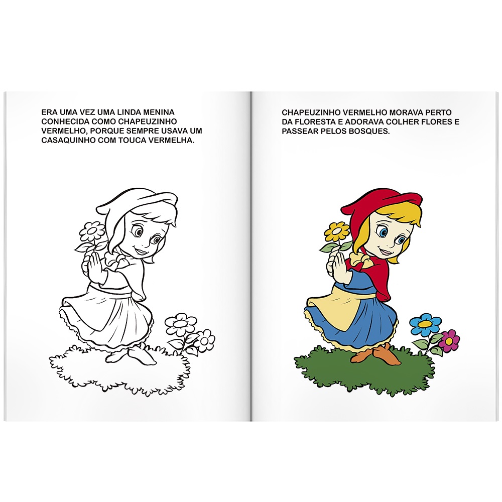 Luluca Criativa - Livro de colorir infantil para meninas