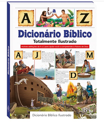 LIVRO INFANTIL DICIONARIO BIBLICO SBN EDITORA