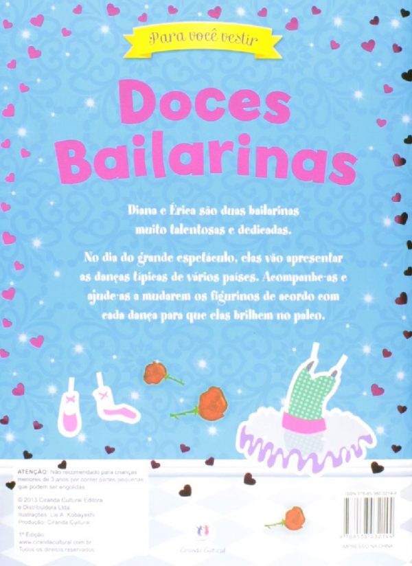 Livro Infantil Doces Bailarinas Ciranda Cultural