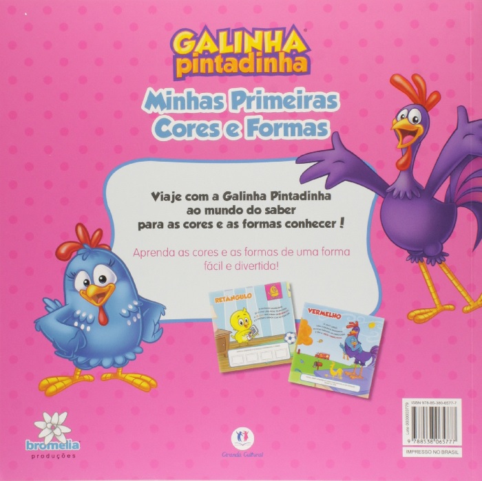 Livro Infantil Galinha Pintadinha Meus Primeiros Traços Ciranda Cultural -  Papelaria Criativa